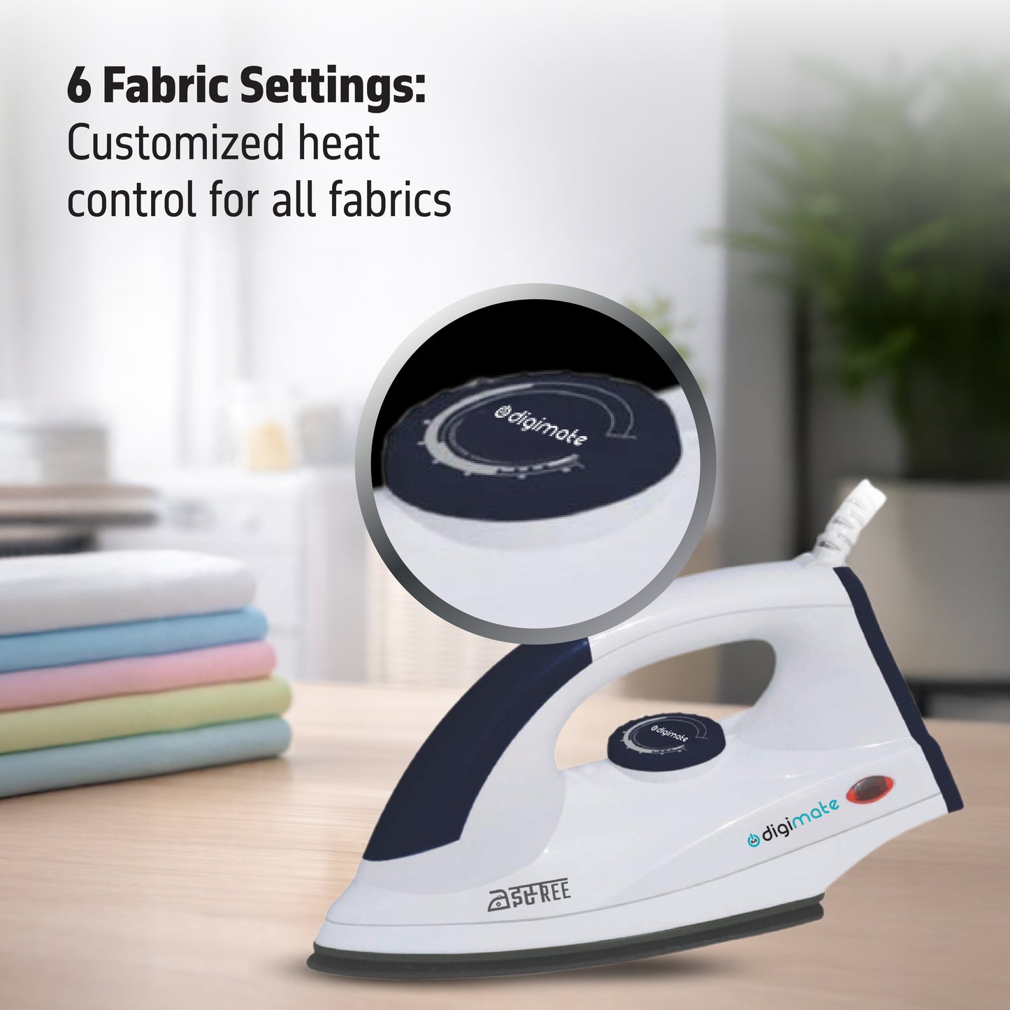 Special Combo: Buy Digimate 750W Istree Iron & Get  Digimate Jackbeat Handsfree FREE