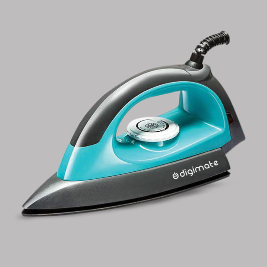 Digimate Impress 750W Lightweight Dry Iron with Premium German Coating (DG-IG-750W-02-Teal)