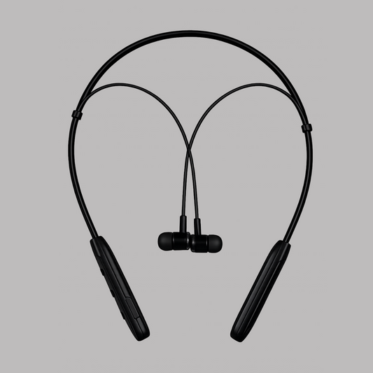 Digimate Melody Wireless Neckband, 100Hrs Standby, Bluetooth 5.2, Type-C Fast Charging, Voice Assistant Support (DG-NB-1014)