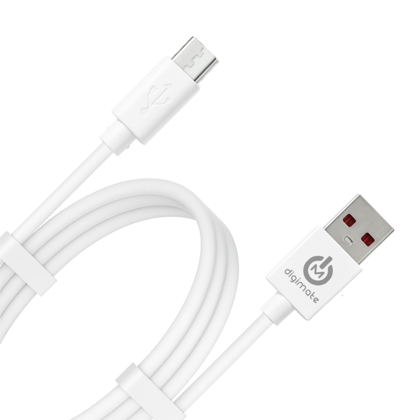 Digimate USB to Type-C Data Cable, Super Fast Charging, 45W Support, 480 Mbps Speed, TPE Material