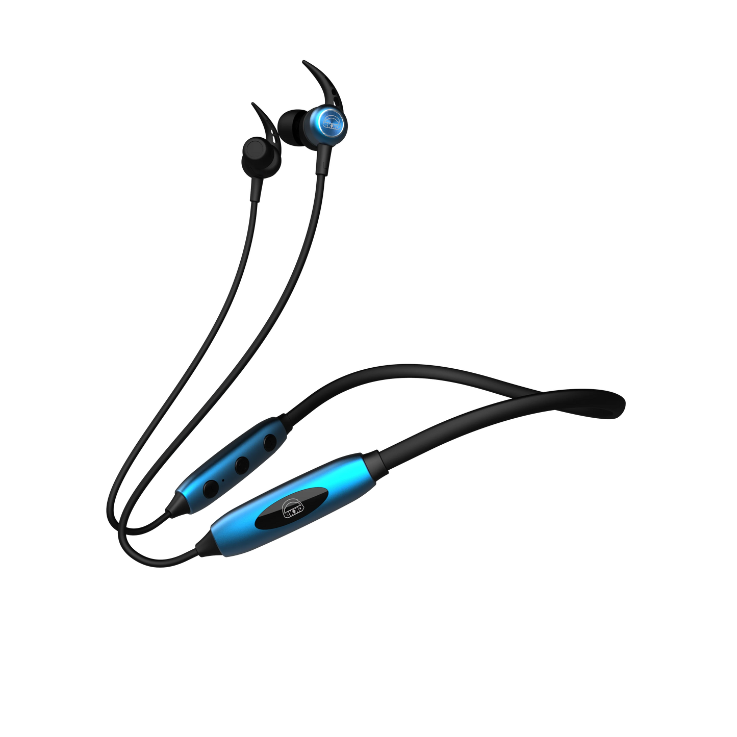 EKKO Unplug N03 Neckband: 40 Hours Playback Time, Top-tier ENC, 40ms Latency, Max Bass, Twin Connect, Siri & Google Assistant