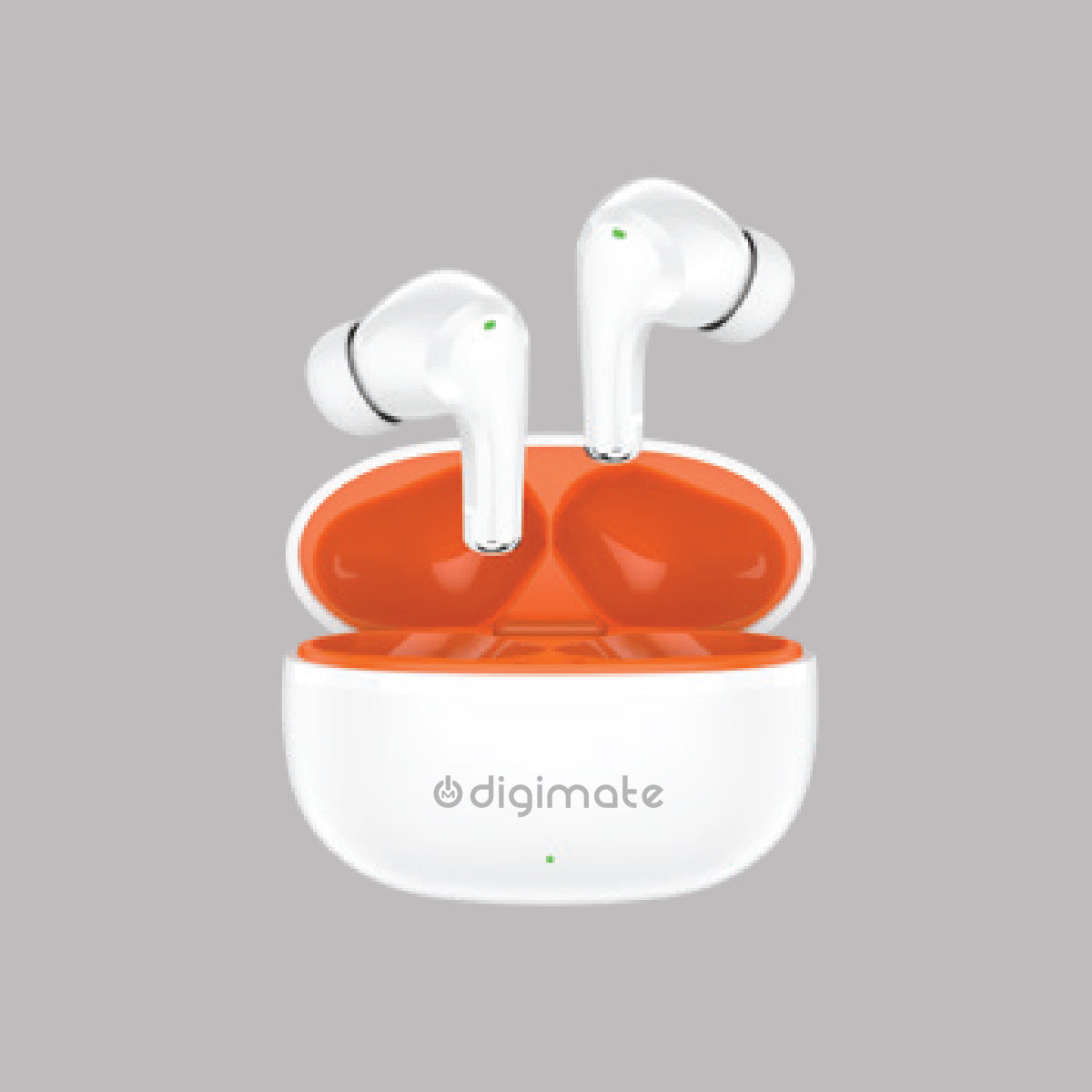 Digimate Pearl Wireless Earbuds | Bluetooth 5.0 | Up to 120 Hrs Playtime | HD Dual Mic | Type-C Fast Charging | 250mAh | DG-EB-PEARL-03