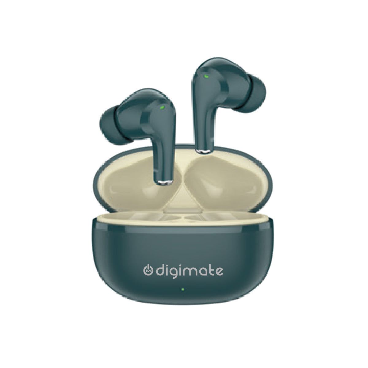 Digimate Pearl Wireless Earbuds | Bluetooth 5.0 | Up to 120 Hrs Playtime | HD Dual Mic | Type-C Fast Charging | 250mAh | DG-EB-PEARL-03