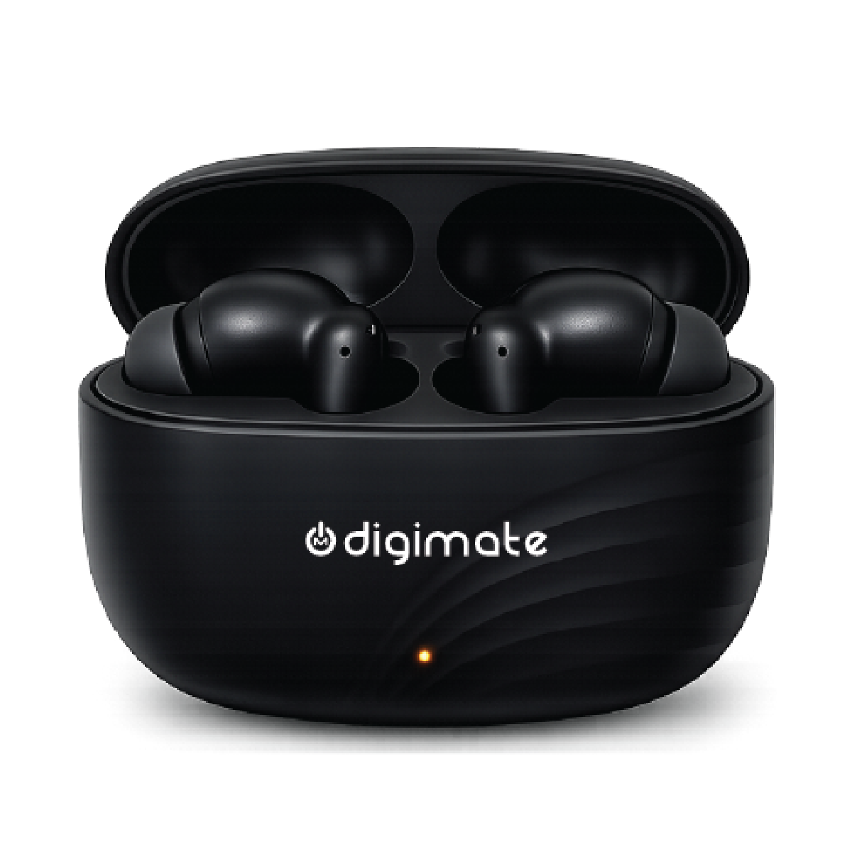 Digimate Raaga Wireless Earbuds with 100Hrs Playtime, Bluetooth 5.4, 10MM Driver, IPX4 Water Resistant, HD Mic, Type-C Charging (DG-EB-RAAGA-01)