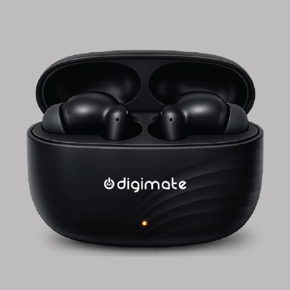 Digimate Raaga Wireless Earbuds with 100Hrs Playtime, Bluetooth 5.4, 10MM Driver, IPX4 Water Resistant, HD Mic, Type-C Charging (DG-EB-RAAGA-01)