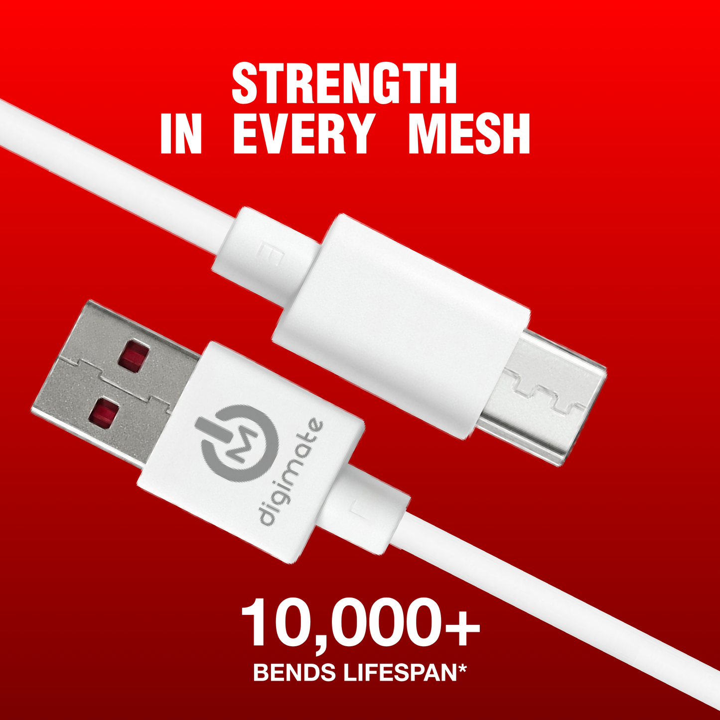 Digimate Raftaar Special Combo – Micro USB + Type-C Fast Charging Cable Bundle ( DG-DC-RAFTAAR-01 | DG-DC-RAFTAAR-01-Type-C )