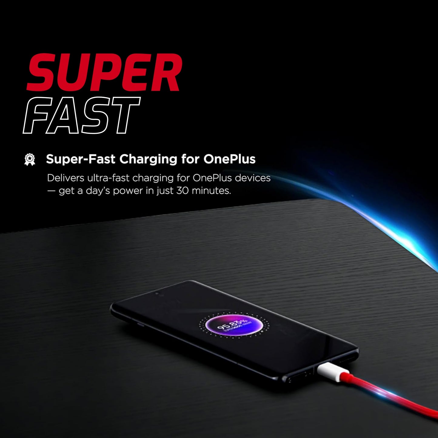 Digimate Red Alert Hight Quality USB to Type C, Support Upto 65 Fast Charging Cable (DG-DC-C-RD-1003, Red)