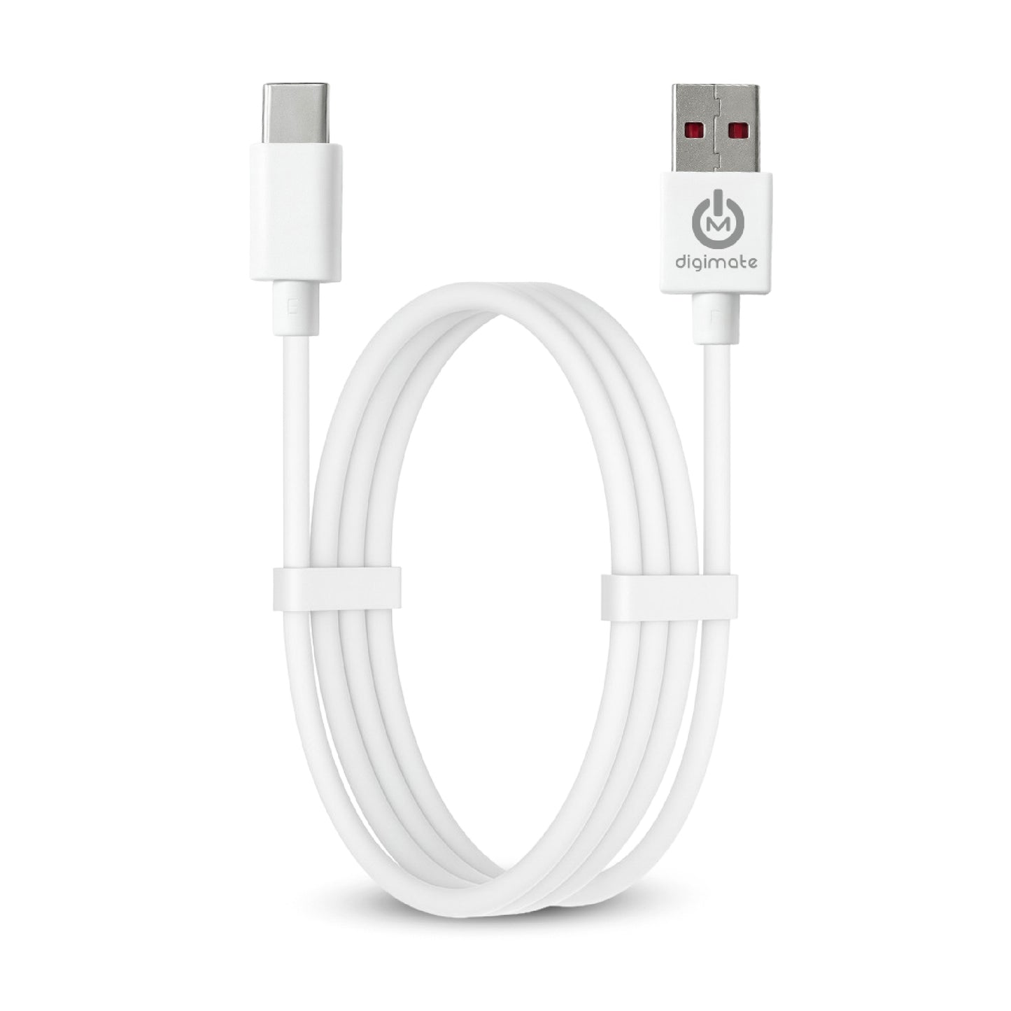 Digimate USB to Type-C Data Cable, Super Fast Charging, 45W Support, 480 Mbps Speed, TPE Material
