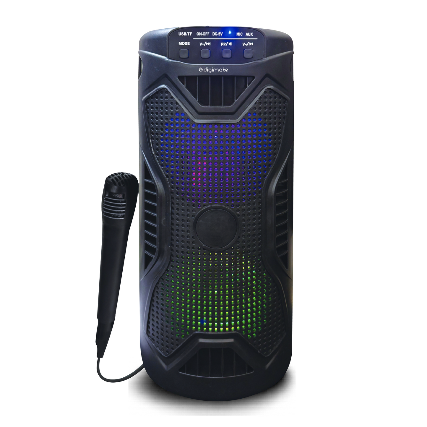 Independence Day Offer | Digimate UTSAV 30W Bluetooth Party Speaker with Mic, FM, USB, TF Card & 10H Playtime + Jackbeat Earphones
