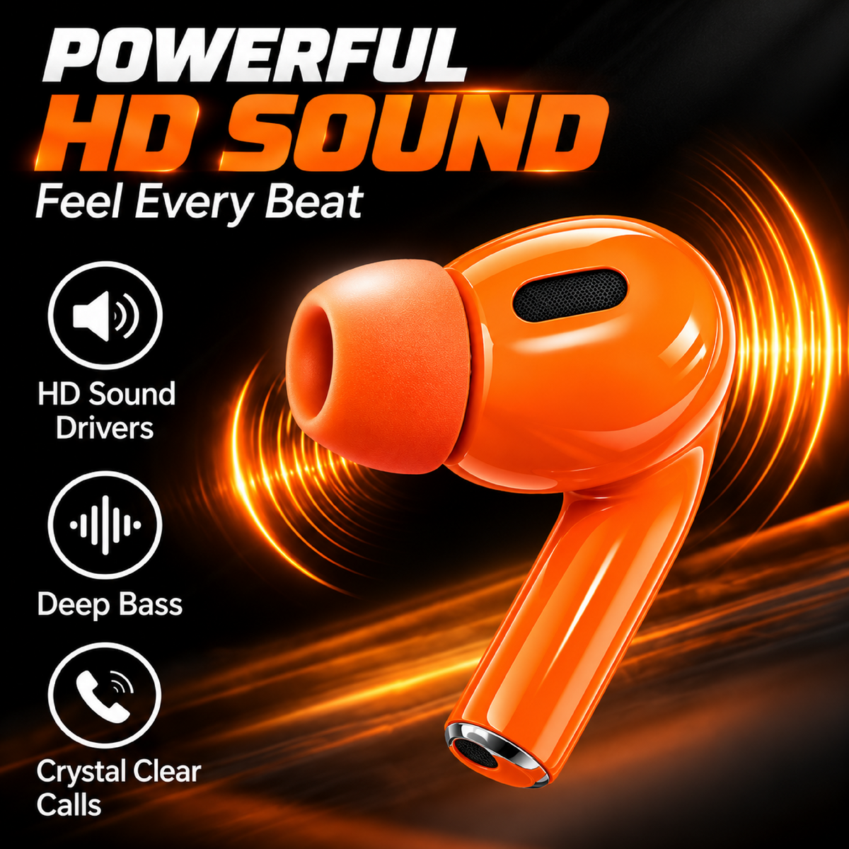 Digimate YaarBuds TWS Earbuds – 100H Playtime, Bluetooth 5.4, Touch Control, Voice Assistant & Type-C Fast Charging