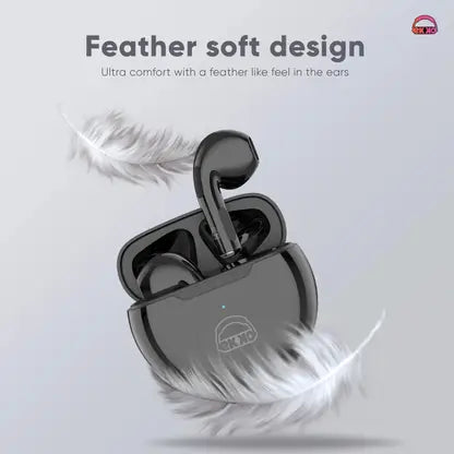 EKKO EARBEATS T03 TWS: Rich Sound, Twin Connect, Type C Charging, Siri & Google Assistant (Black)